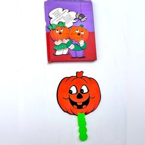 Avon Halloween Pumpkin Mask 1992 Light and Sound New